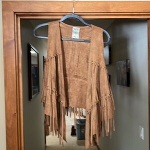 Women’s suede vest